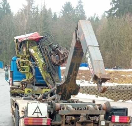 Hydraulická ruka Loglift F135 - 6