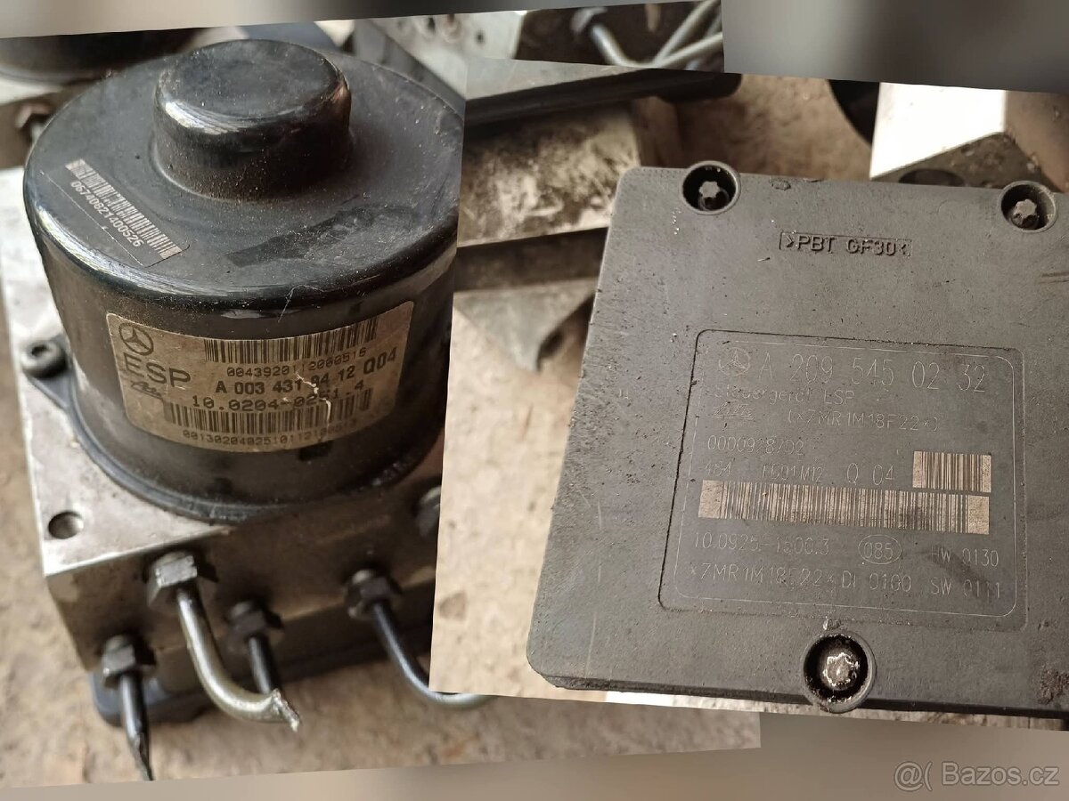 Abs jednotky na Mercedes w203 - 6