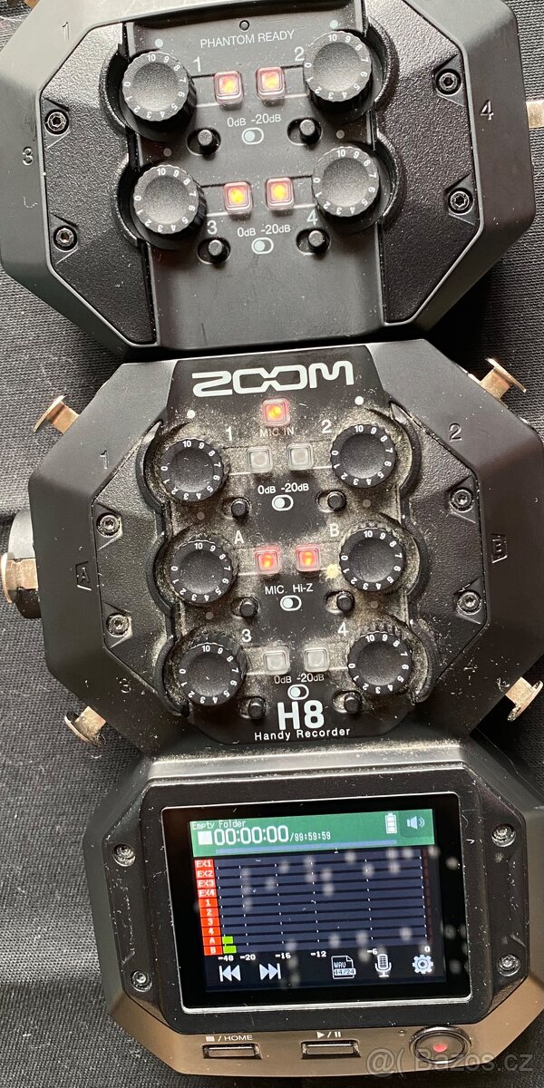 Zoom H-8, set mikrofonů a příslušenství, perfektní stav - 6