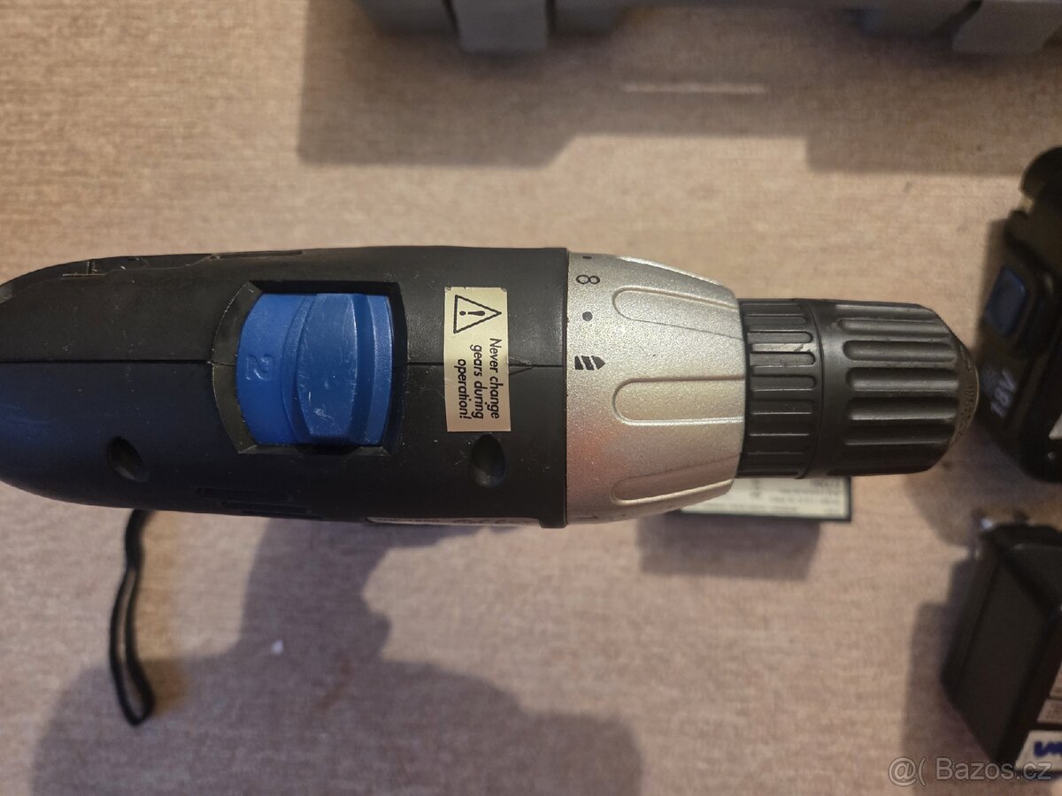 Aku vrtačka FERM FDC-1800 - baterie a zdroj nefunkční - 6