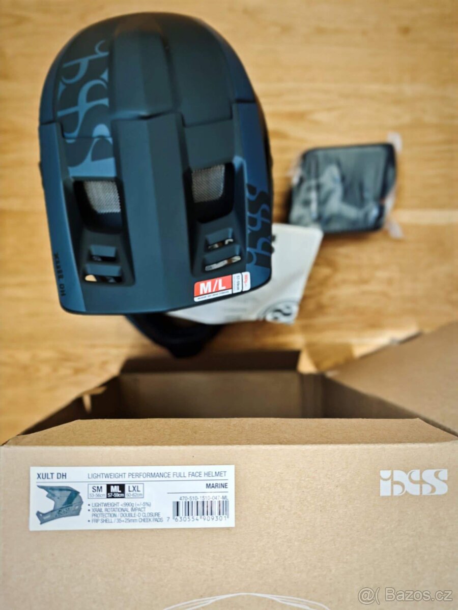 IXS XULT DH fullface integrala prilba, nová - 6