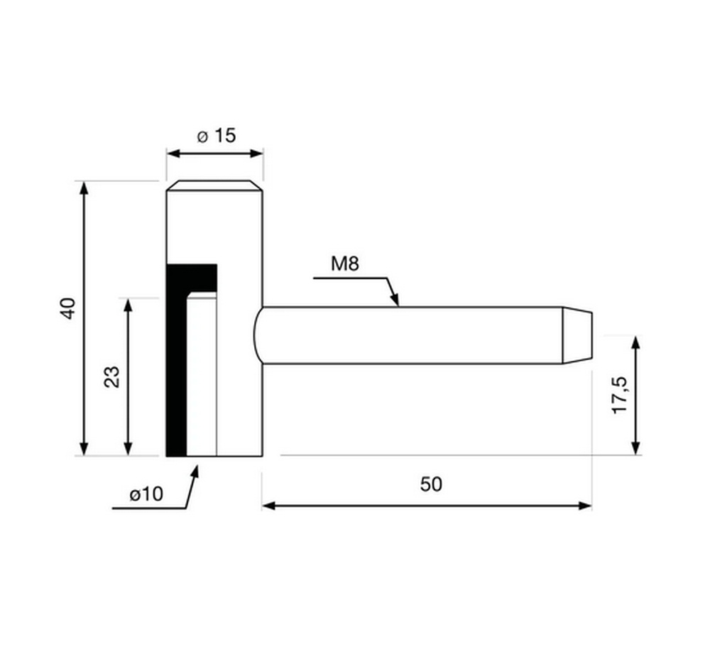 Dveřní závěsy + čtyřhrany pro kliky - 6