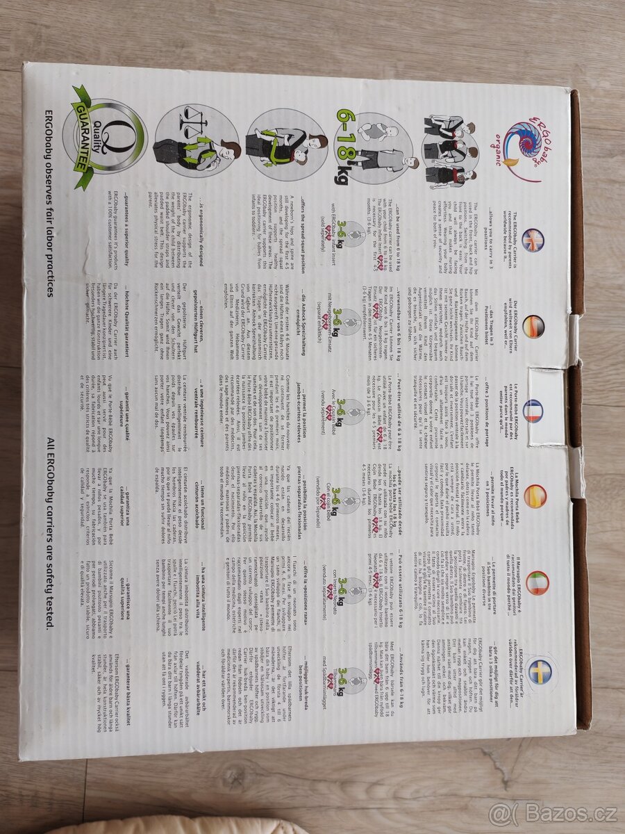 Nosítko Ergobaby organic - 6