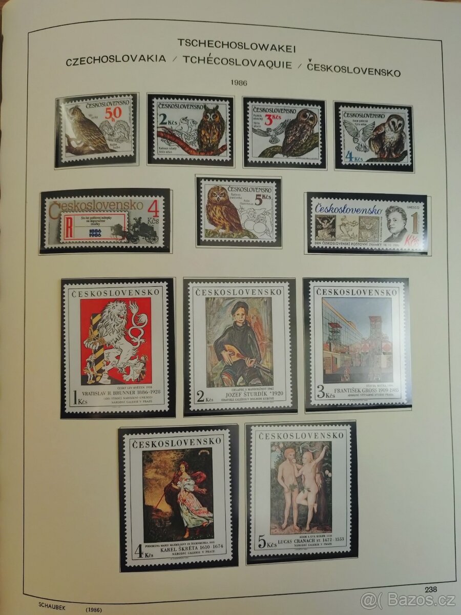 Sbírka známek Československo 1918-2000 - 6
