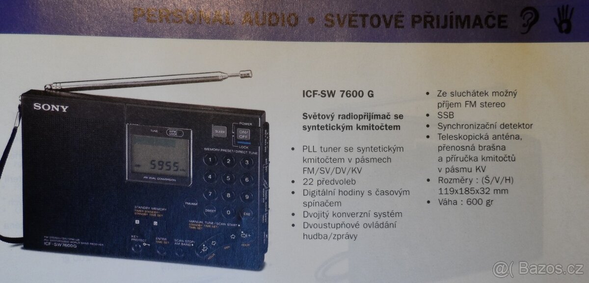 SONY ICF-SW7600G - 6