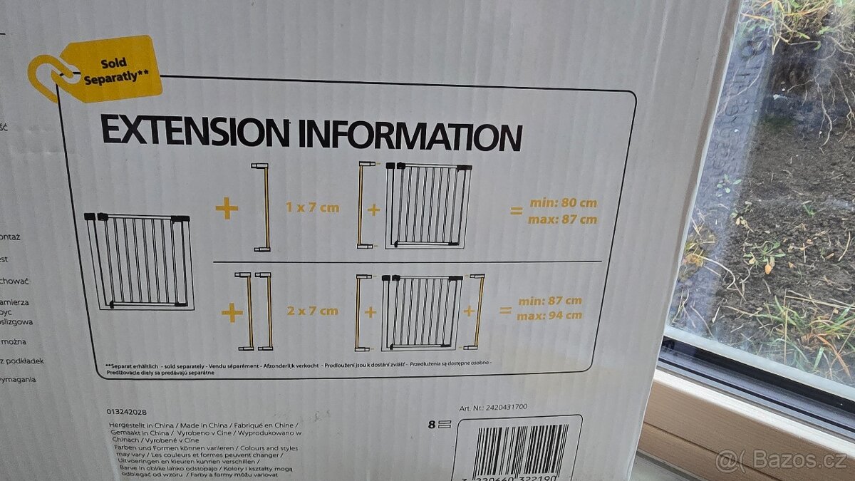 Dětská zábrana na schody Quick Close+ - 6