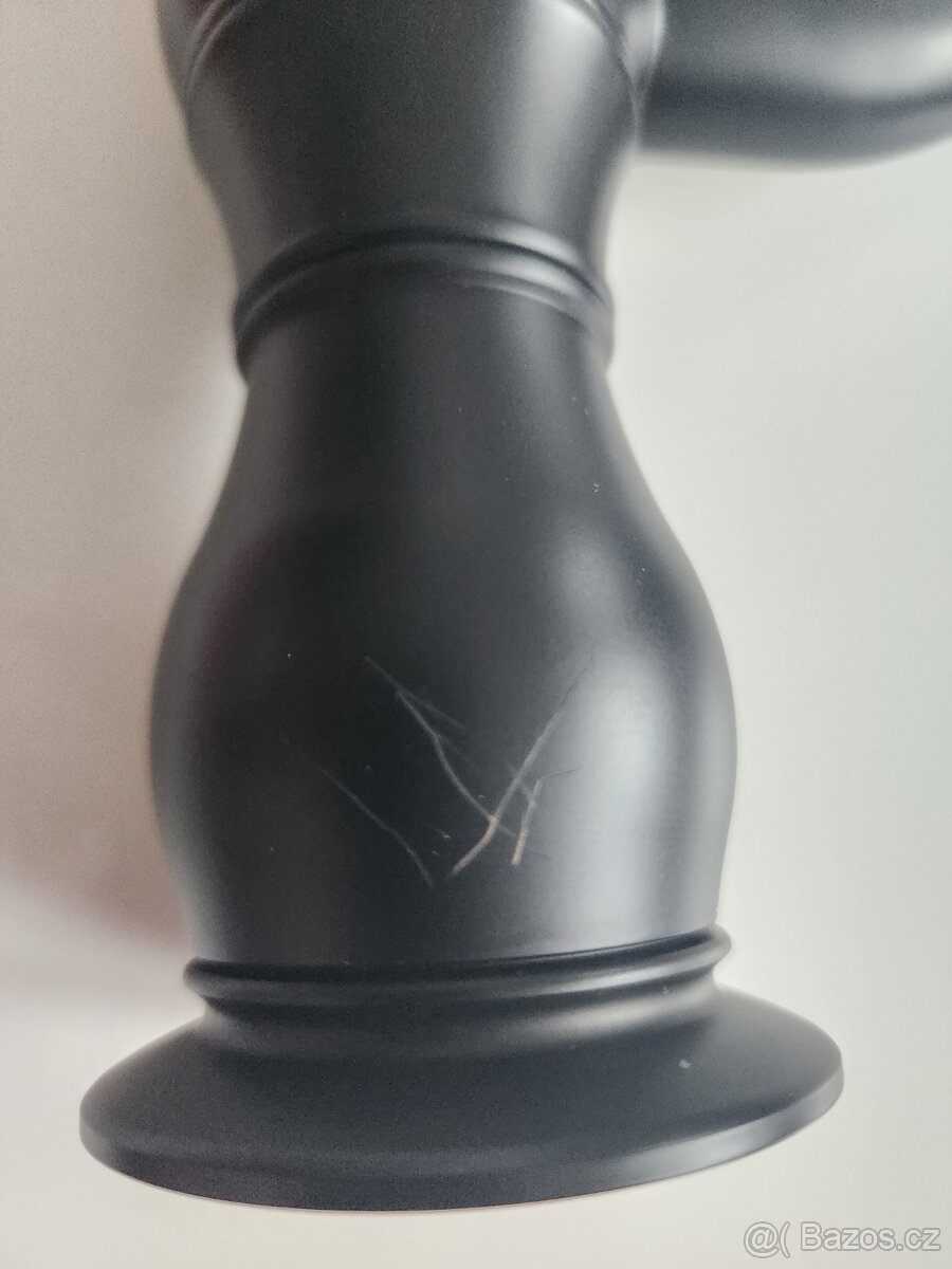 Retro umyvadlová baterie – černá matná - 6