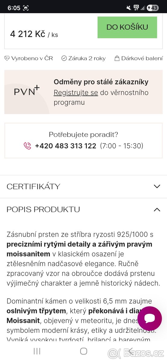 Zásnubní prsten - 6