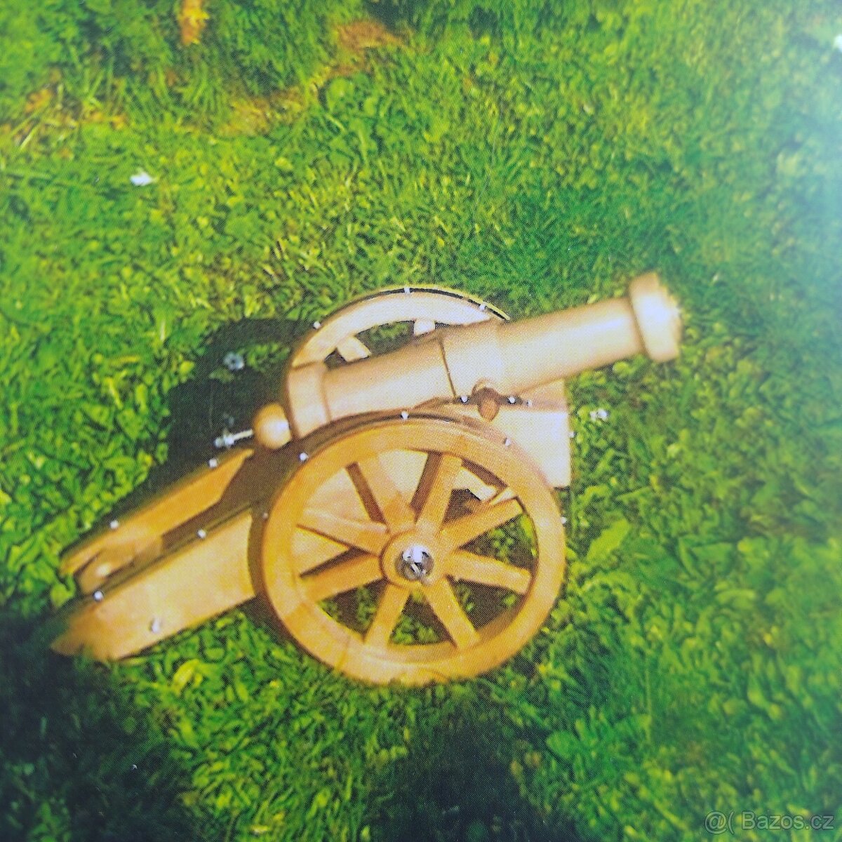 Dřevěné Šachy, děla, motorka. - 6