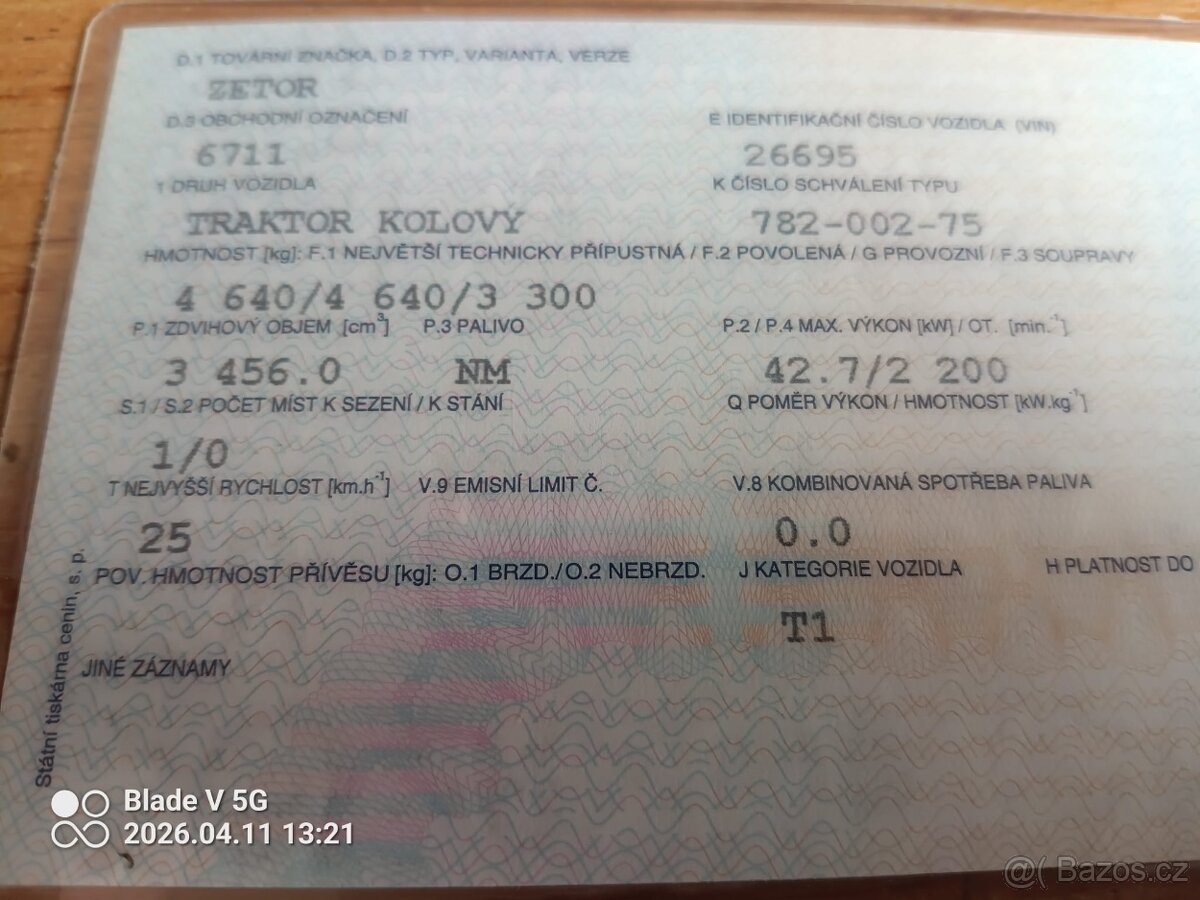 Traktor zetor - 6