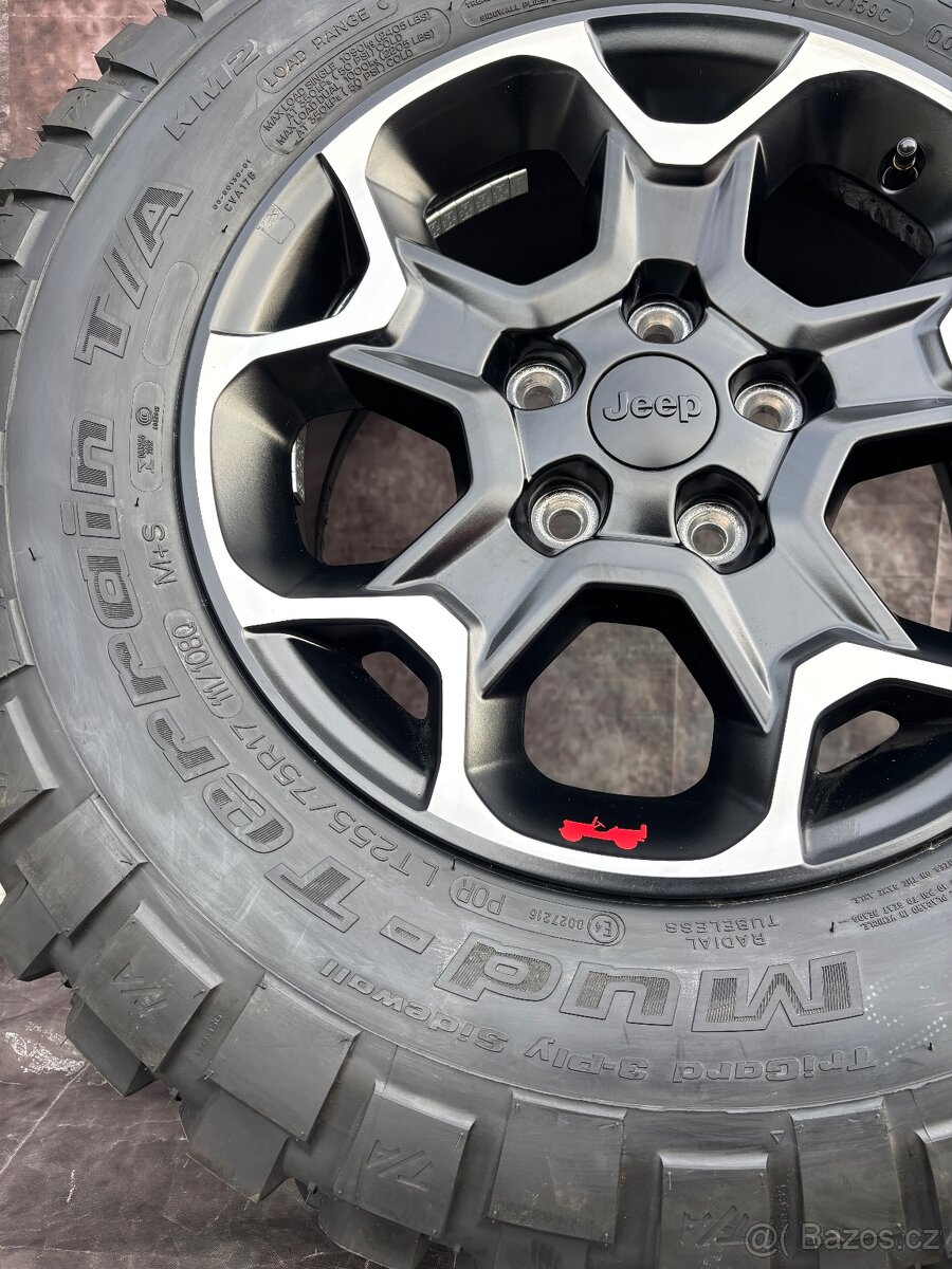 Originál alu kola Jeep 255/75/17 - 6
