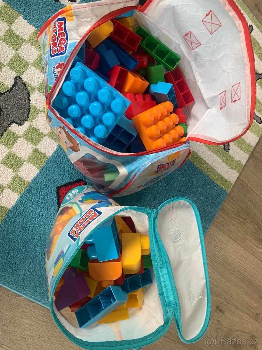 Plastové kostky Mega Bloks First Builders - 6