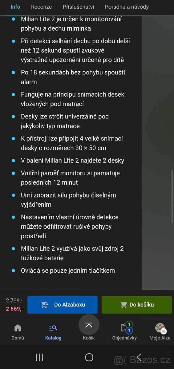 Monitor dechu pohybu se 2 deskami. - 6