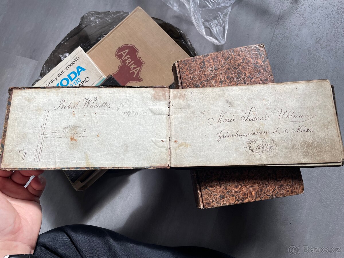 Staré německé a české knihy - 6