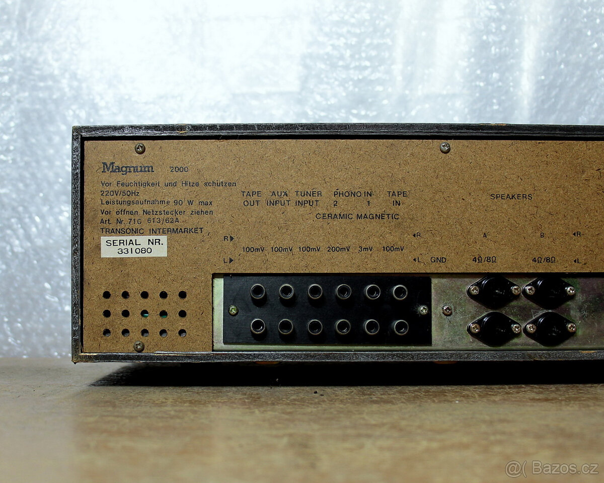 Zesilovač Transonic Magnum 2000. - 6