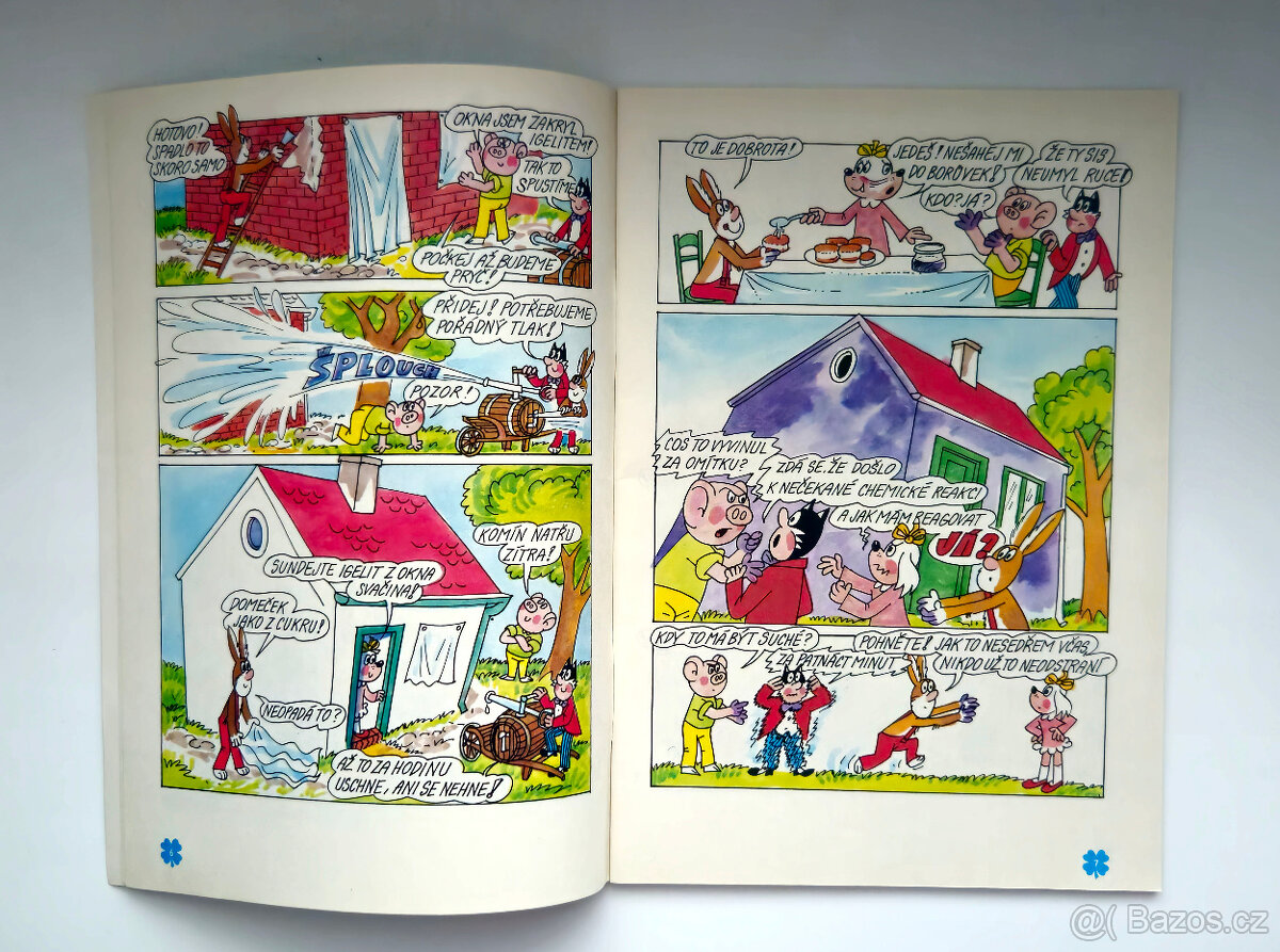 Čtyřlístek č. 99 - Pozor, padá omítka - Original - 6