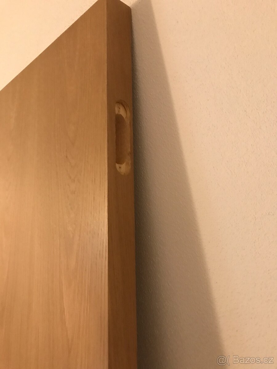 Interiérové bezfálcové dveře dýha dub 196,5x82,5cm - 6
