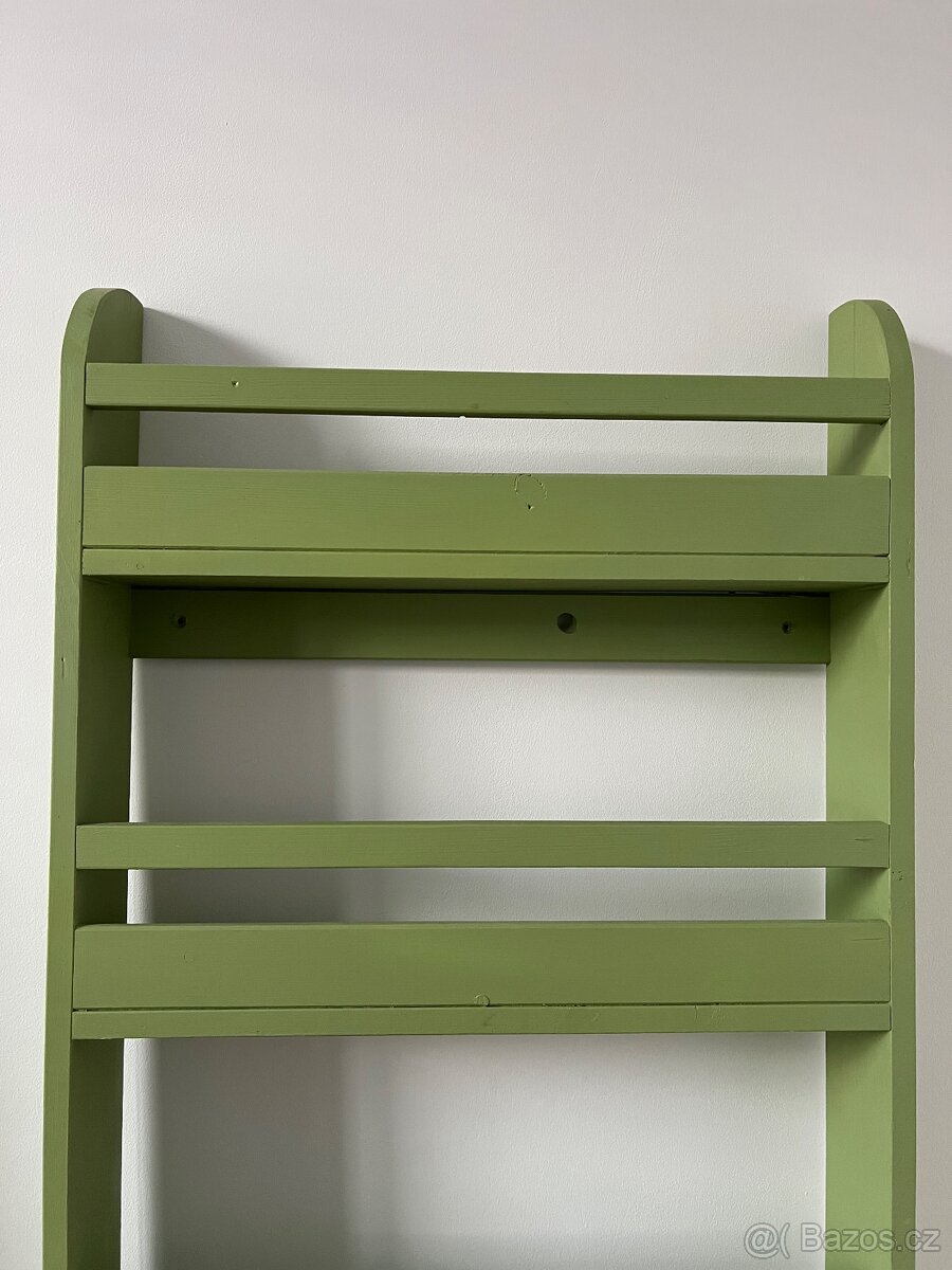 Dětský Montessori regál/ organizér na knihy/knihovna - 6