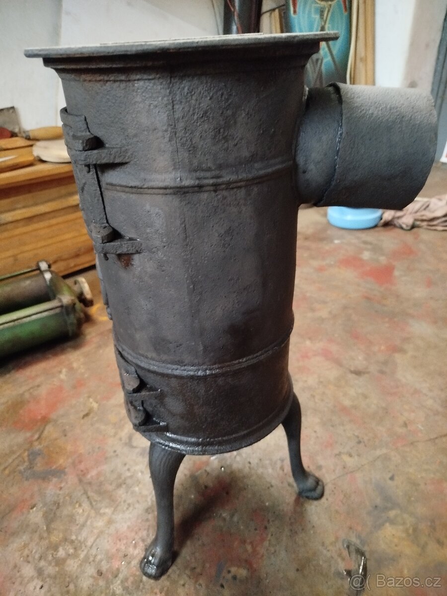 Stará litinová kamna - 6