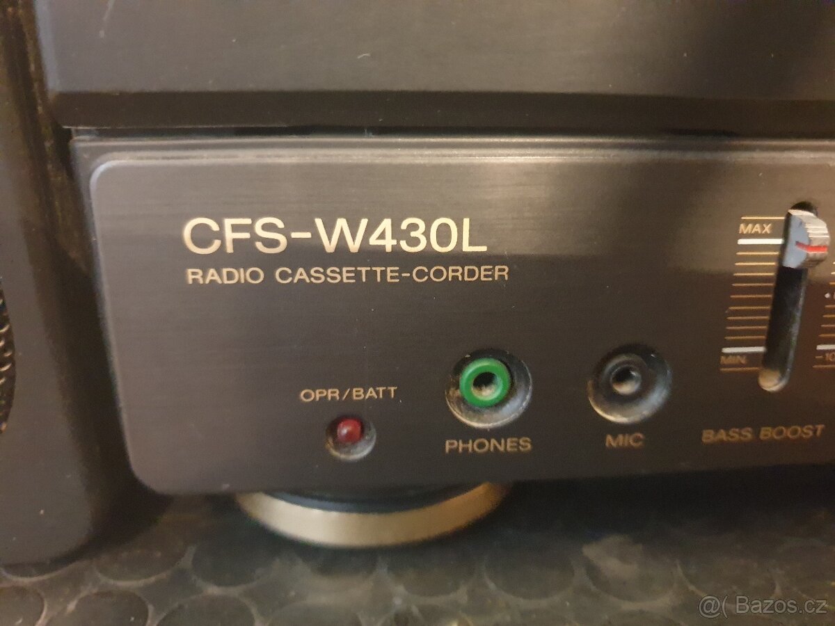 Radio cassette recorder sony CFS-W430L - 6