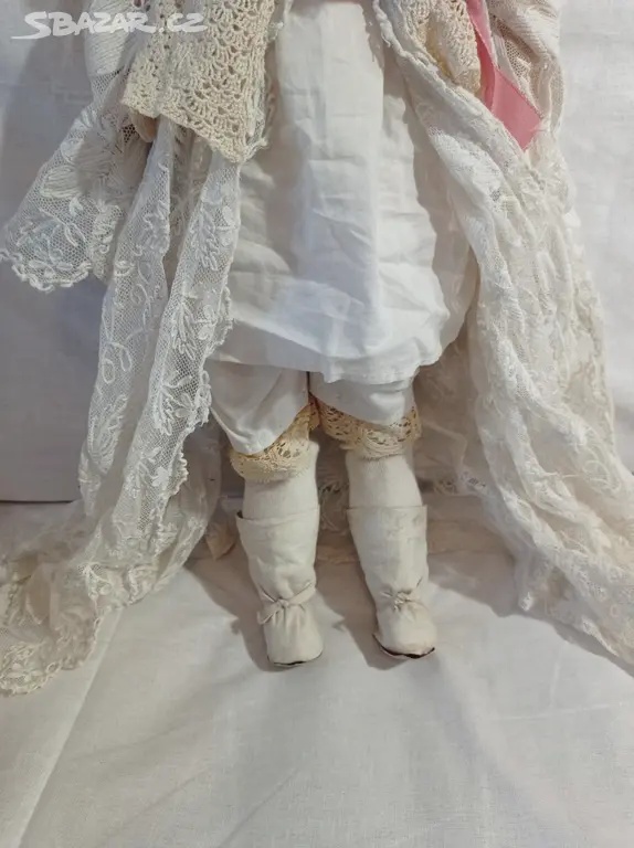 Starožitná kloubová panenka . - 6