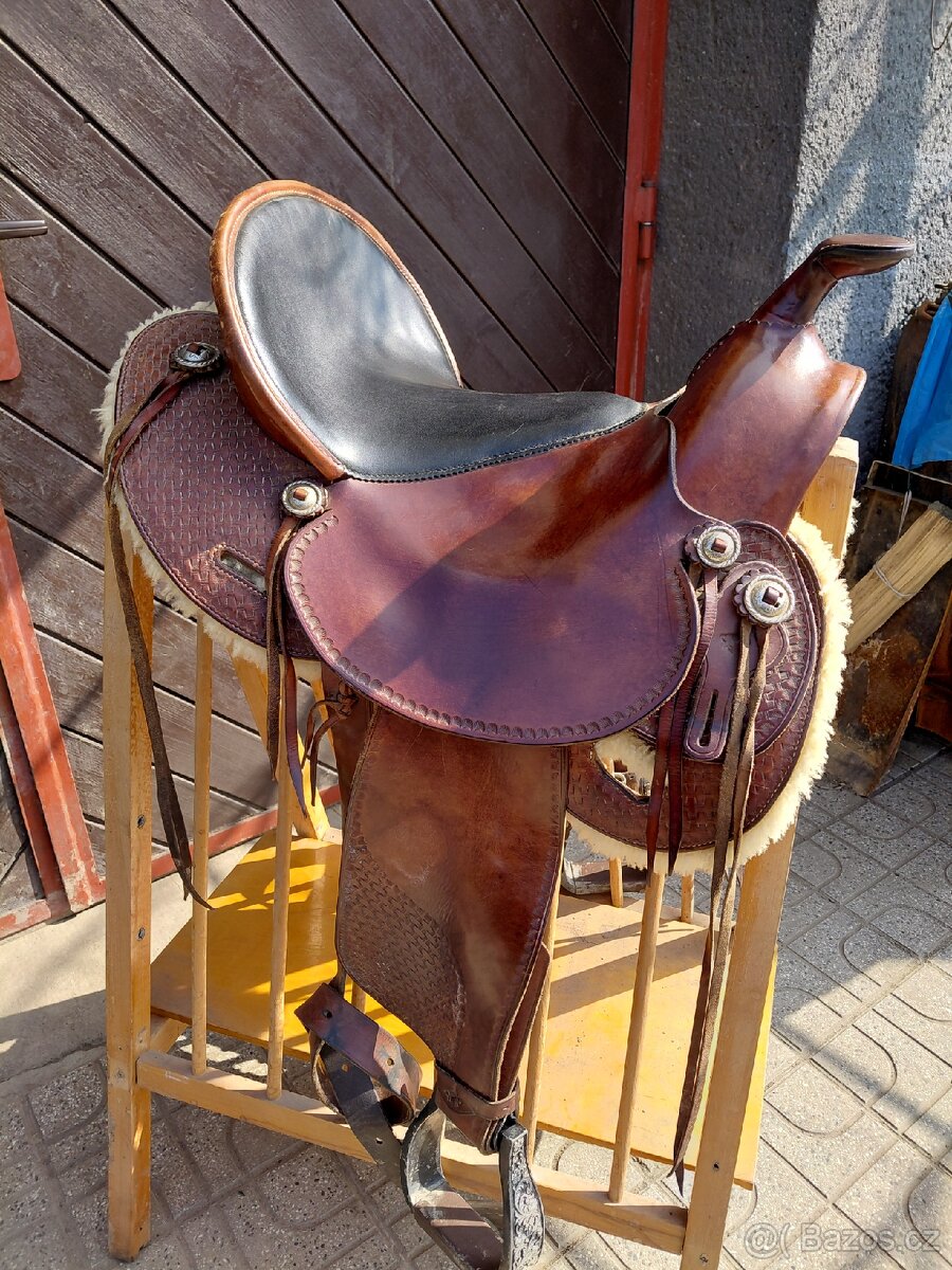 Westernové sedlo Pinto - 6