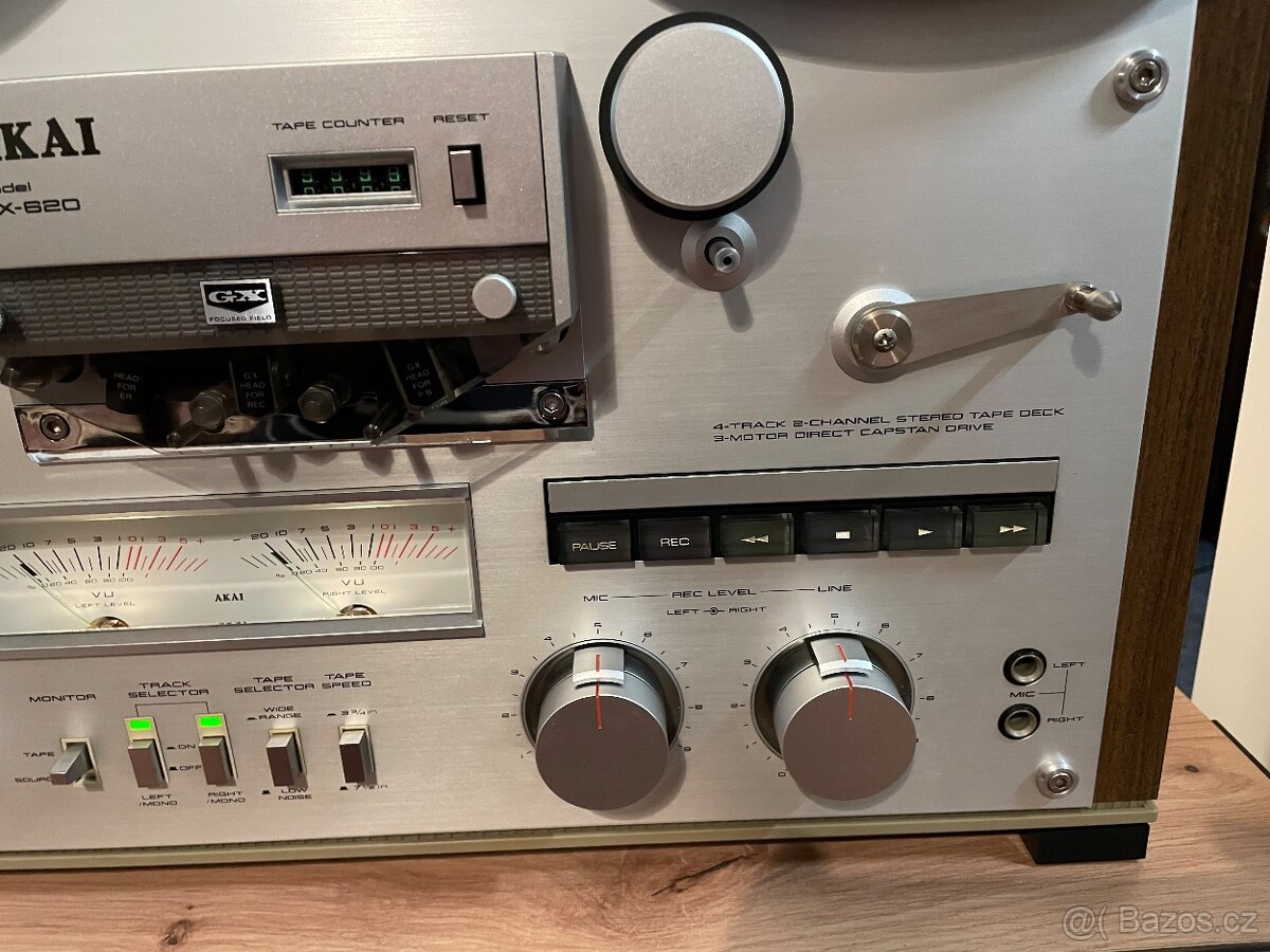 kotoučový magnetofon AKAI GX-620 - 6