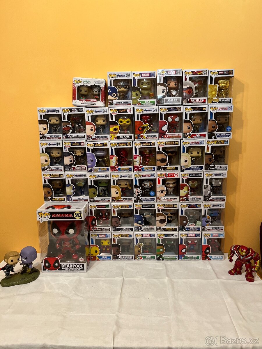 Velká sbírka Funko Pop figurek – Marvel + další (více než 40 - 6