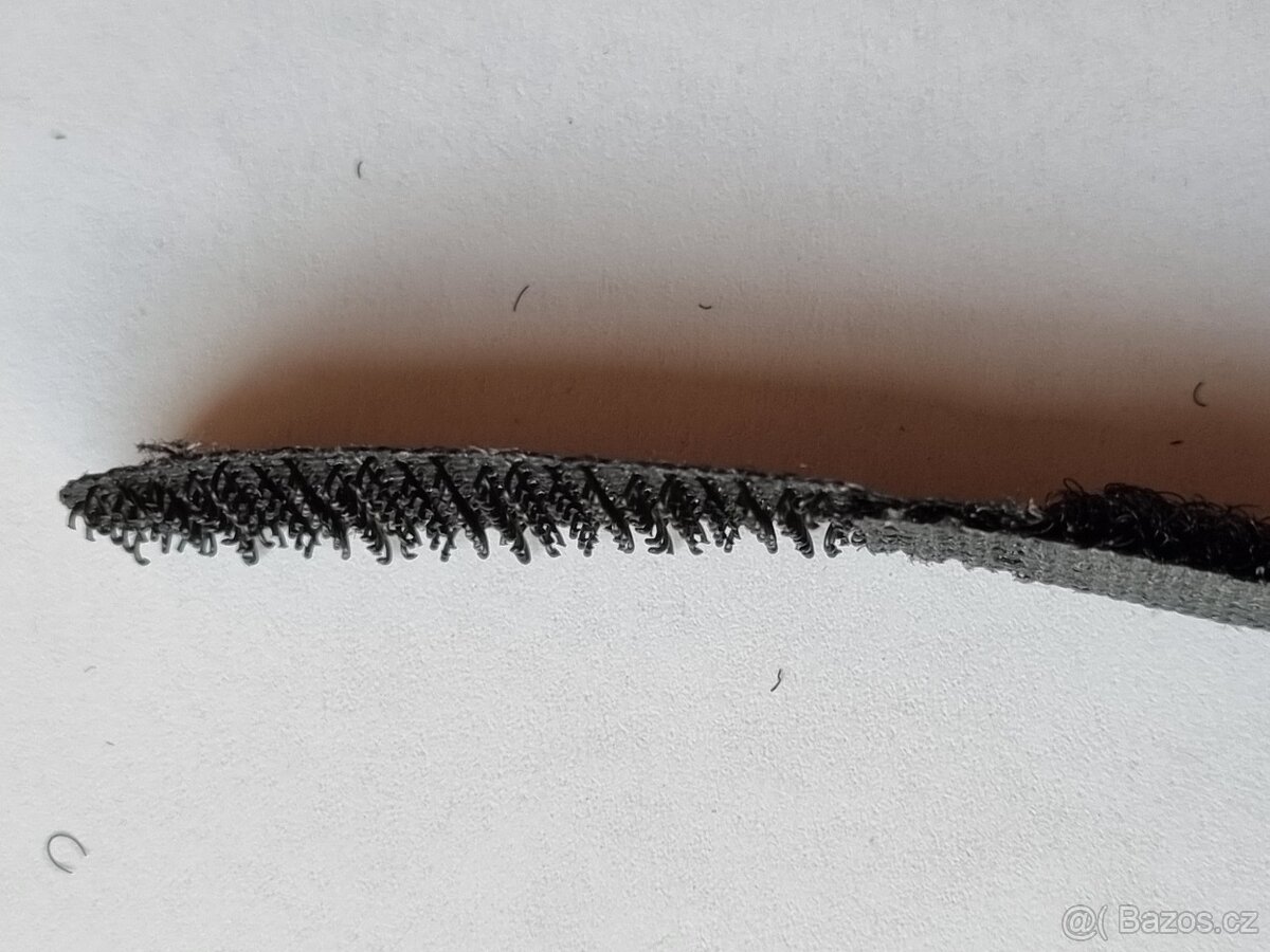 Suchý zip 10x1 cm na kabely vázací program s očkem 10ks - 6