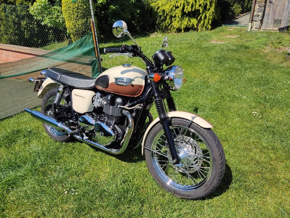Triumph Bonneville T 100 (2011) TOP stav, VÝPRODEJ - 6