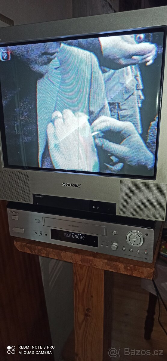 Prodám videorekorder Sony + televizi Sony - 6