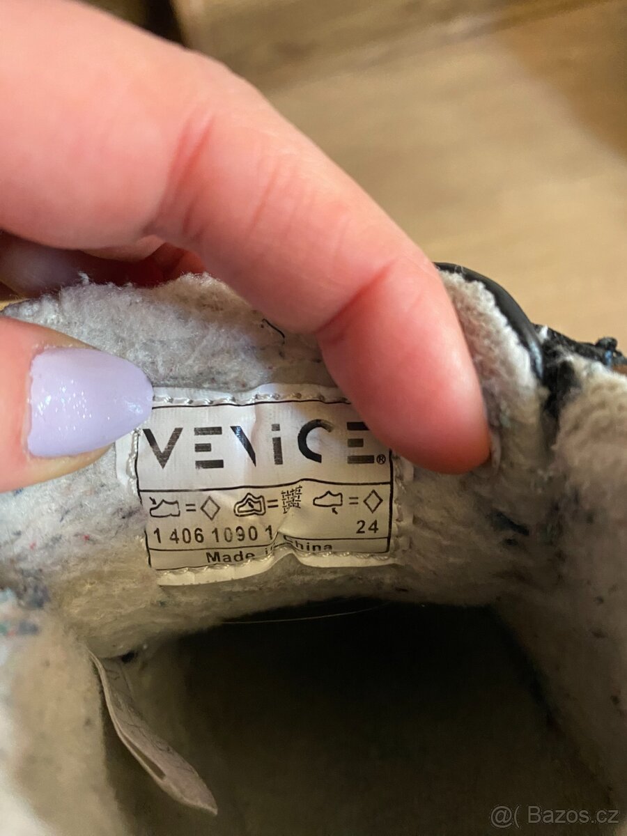 dětské zimní boty vel. 24 Venice – teplo pro malé nožky - 6