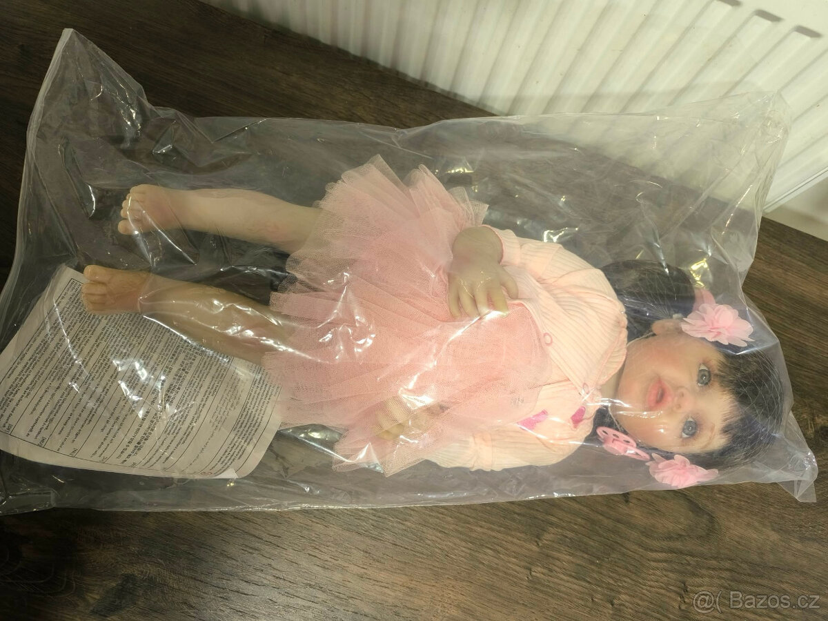 Realistická panenka 56 cm - nová - 6
