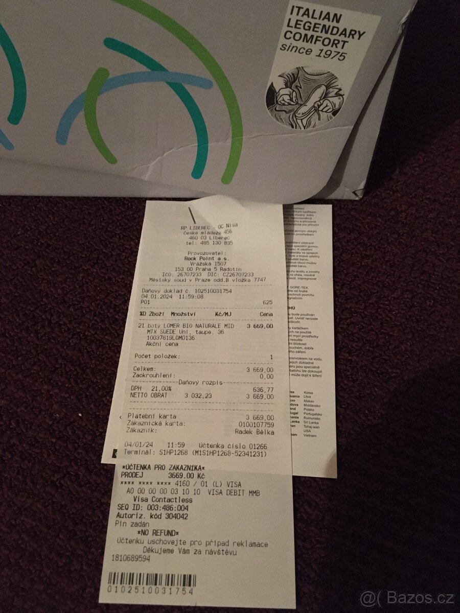 Turistické boty Lomer - 6