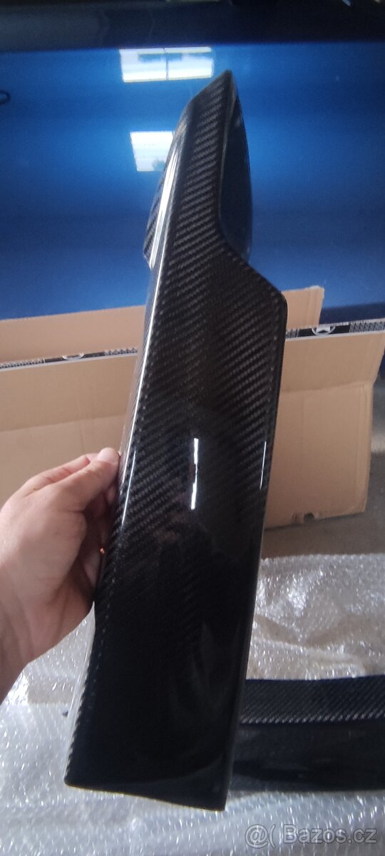 BMW f30 f31 karbon splittery - 6