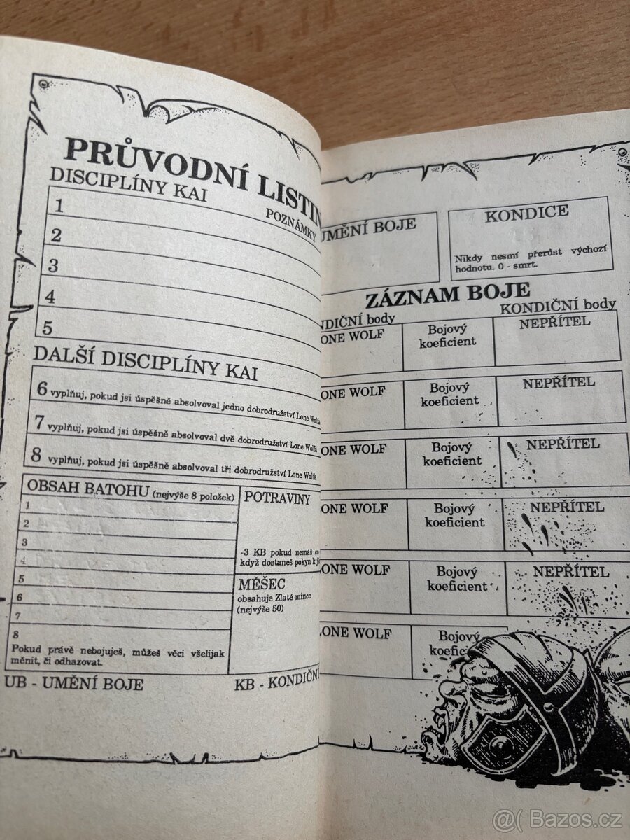Rokle zkázy - Gamebook Joe Dever - 6