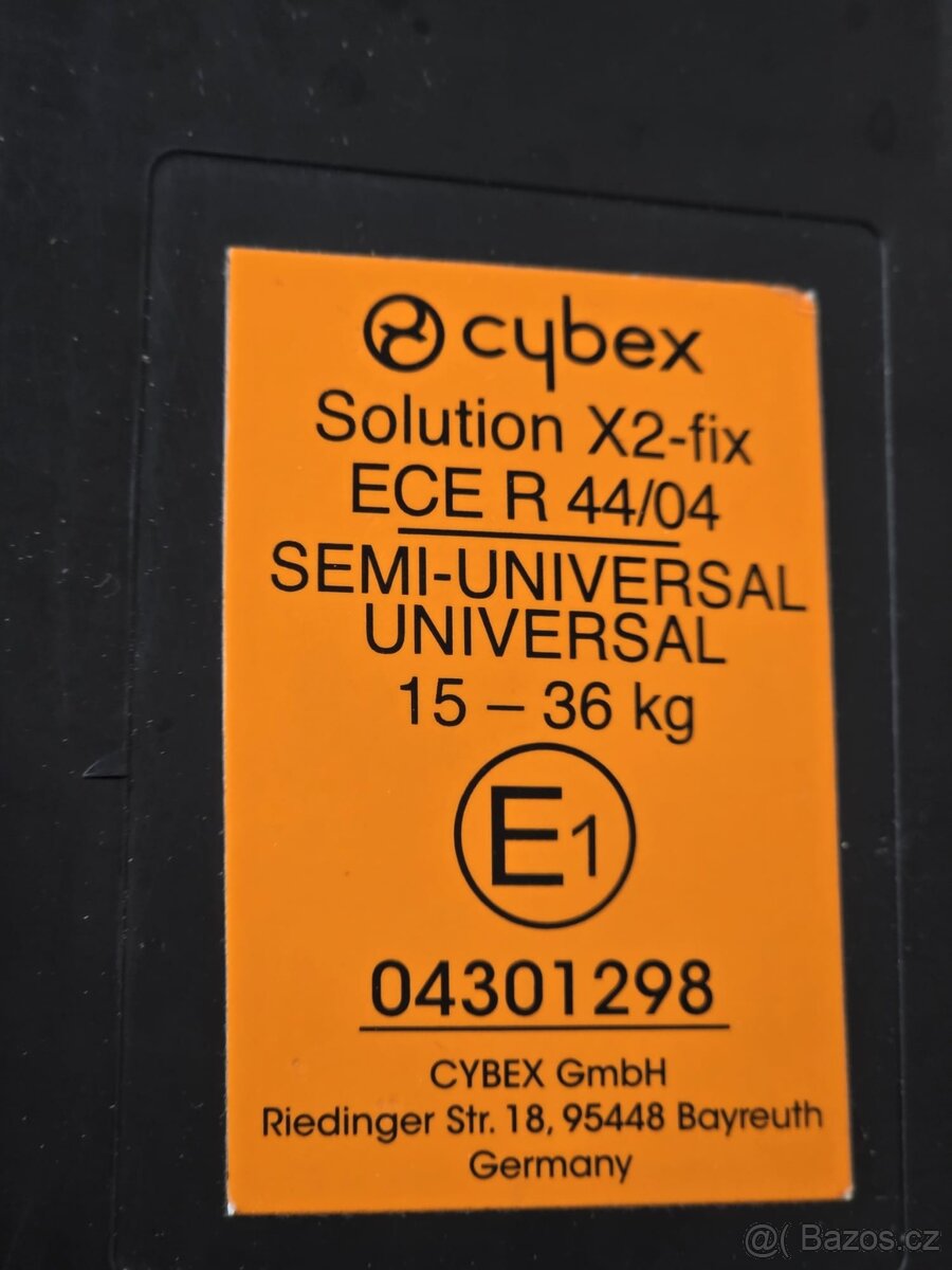 Dětská autosedačka Cybex Solution X2 Isofix 15-36 kg - 6