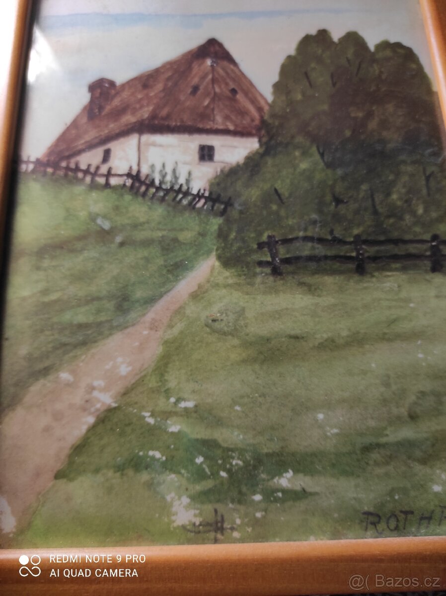 Obrázek akvarel - 6