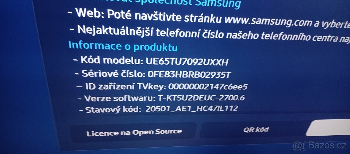 Led Smart Samsung 165cm 4K - 6