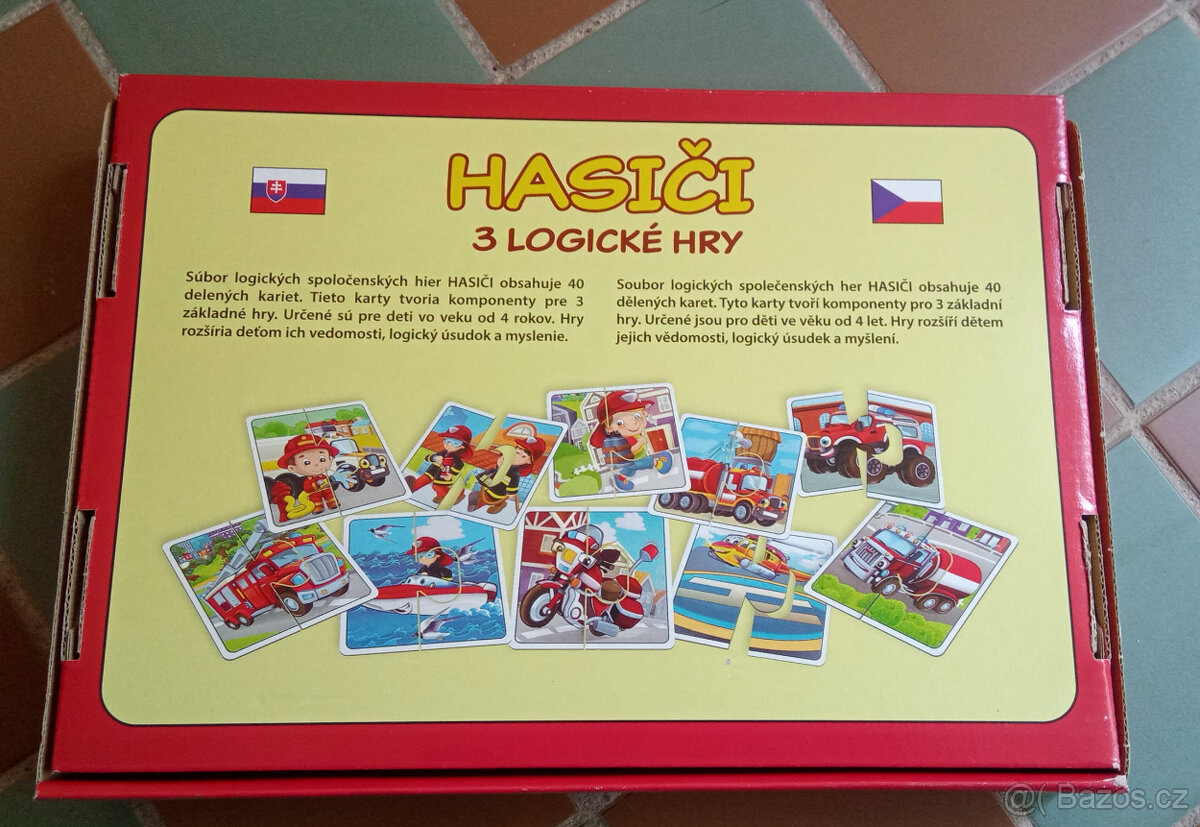 Vysílačky HASIČI, omalovánky a hra - 6