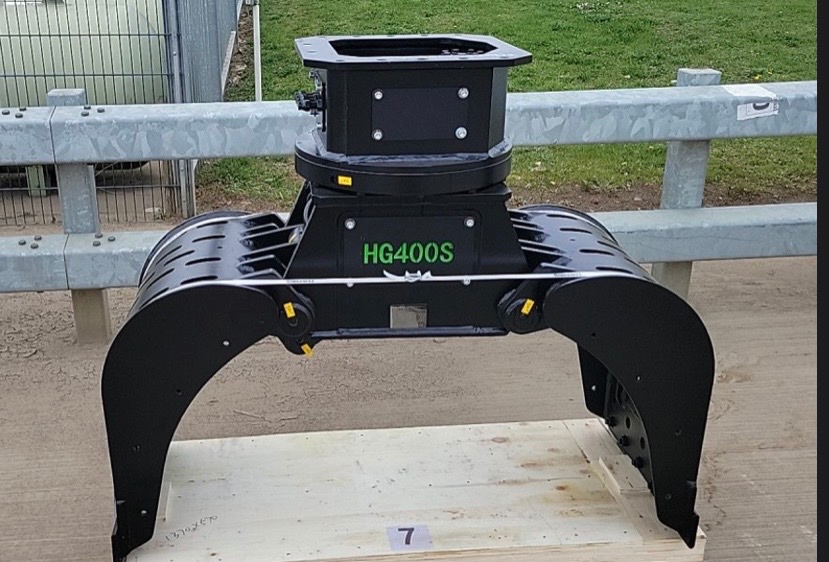 Sortýrovací drapák HG400S s rotátorem pro bagry 5-9t - 6