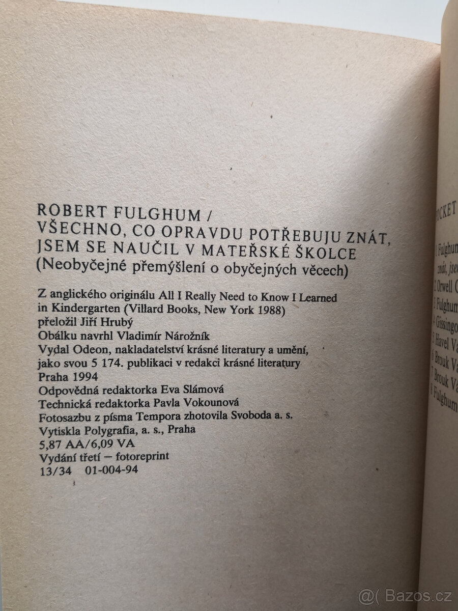 Robert Fulghum 4x - 6