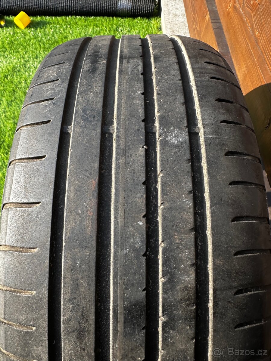 Alu kola 5x110 r17 s letním pneu (Astra) - 6