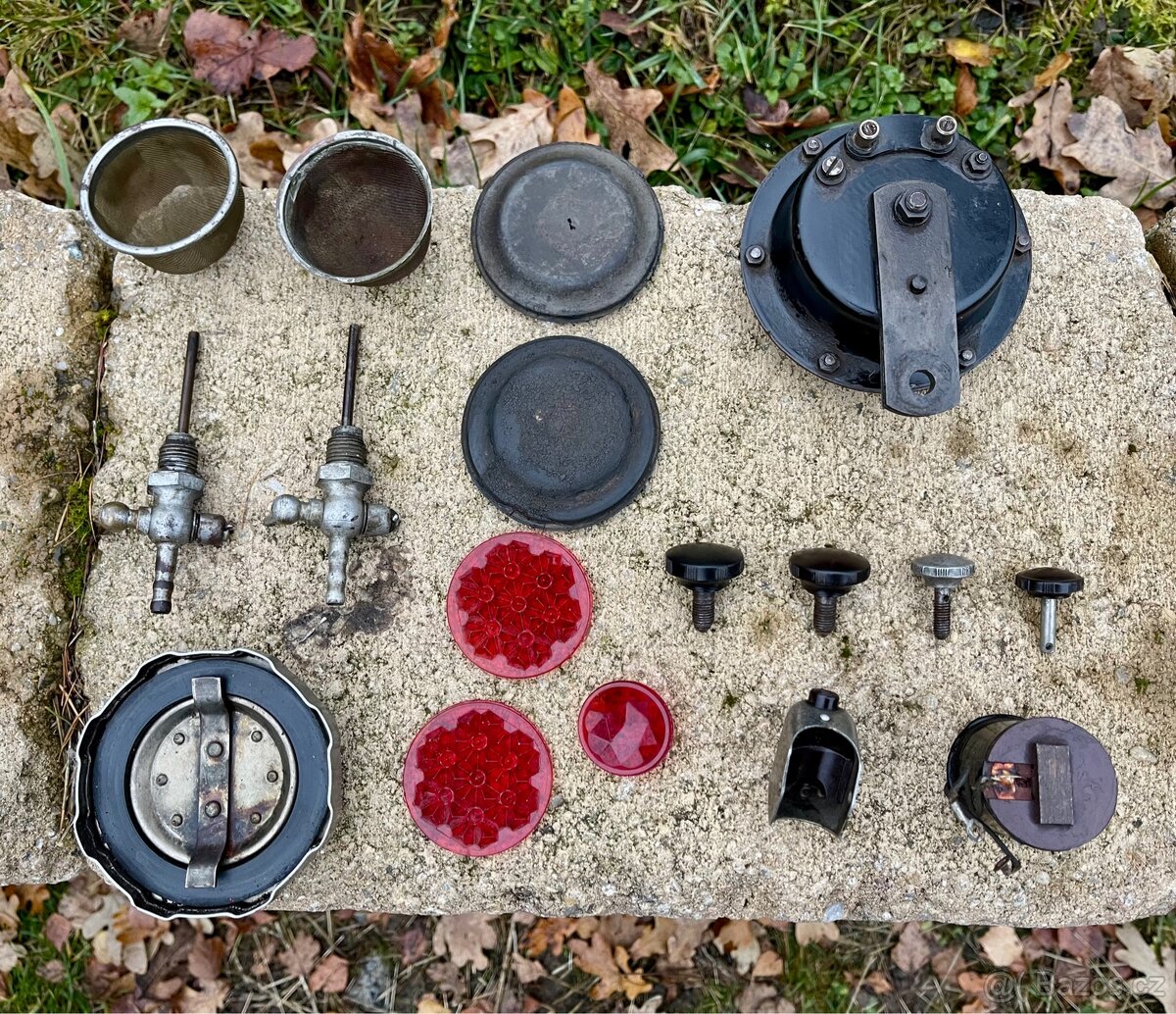 Jawa perak, kyvacka, Ogar 350, ČZ - díly - 6