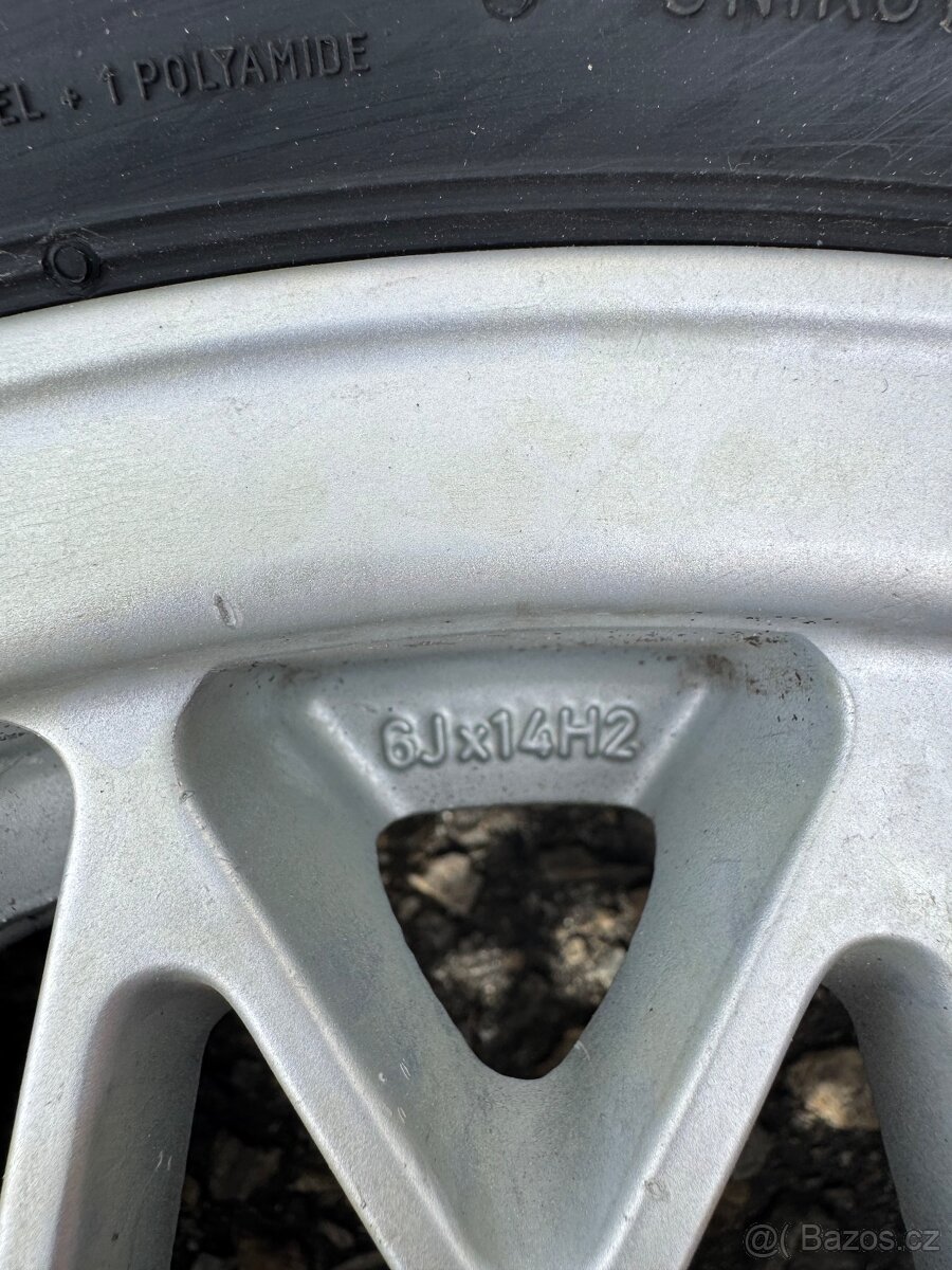 Alu kola Borbet 4x98 R14 - 6