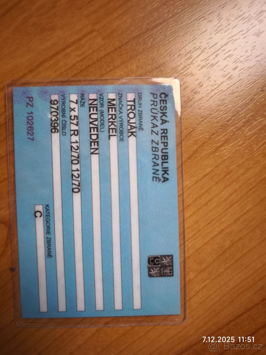 Troják Merkel Suhl r. 7x57 R/12/12 - 6