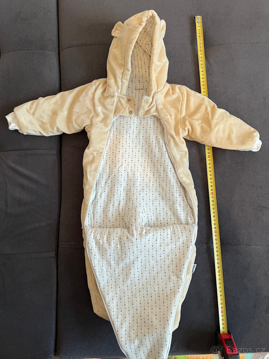 Zimní kombinéza Amelli, vel. 74 – velmi teplá, jako nová - 6