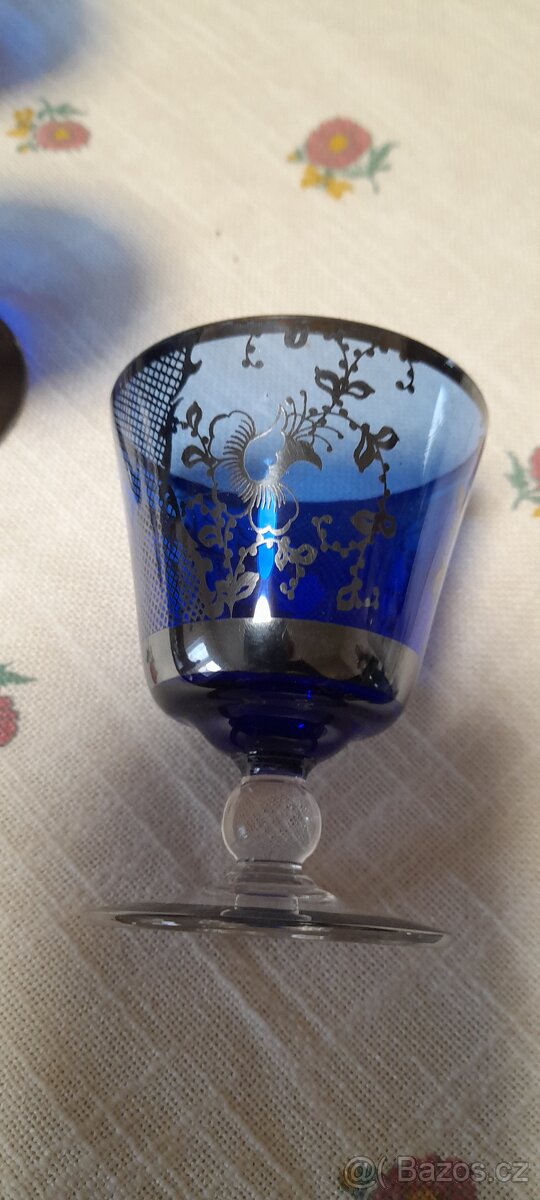 Kobaltove skleničky - 6