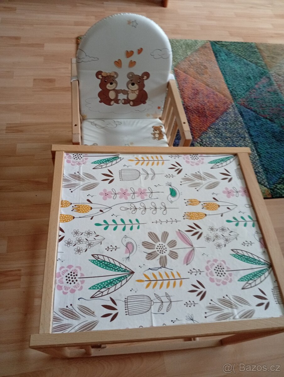 Stolek + křesílko - 6