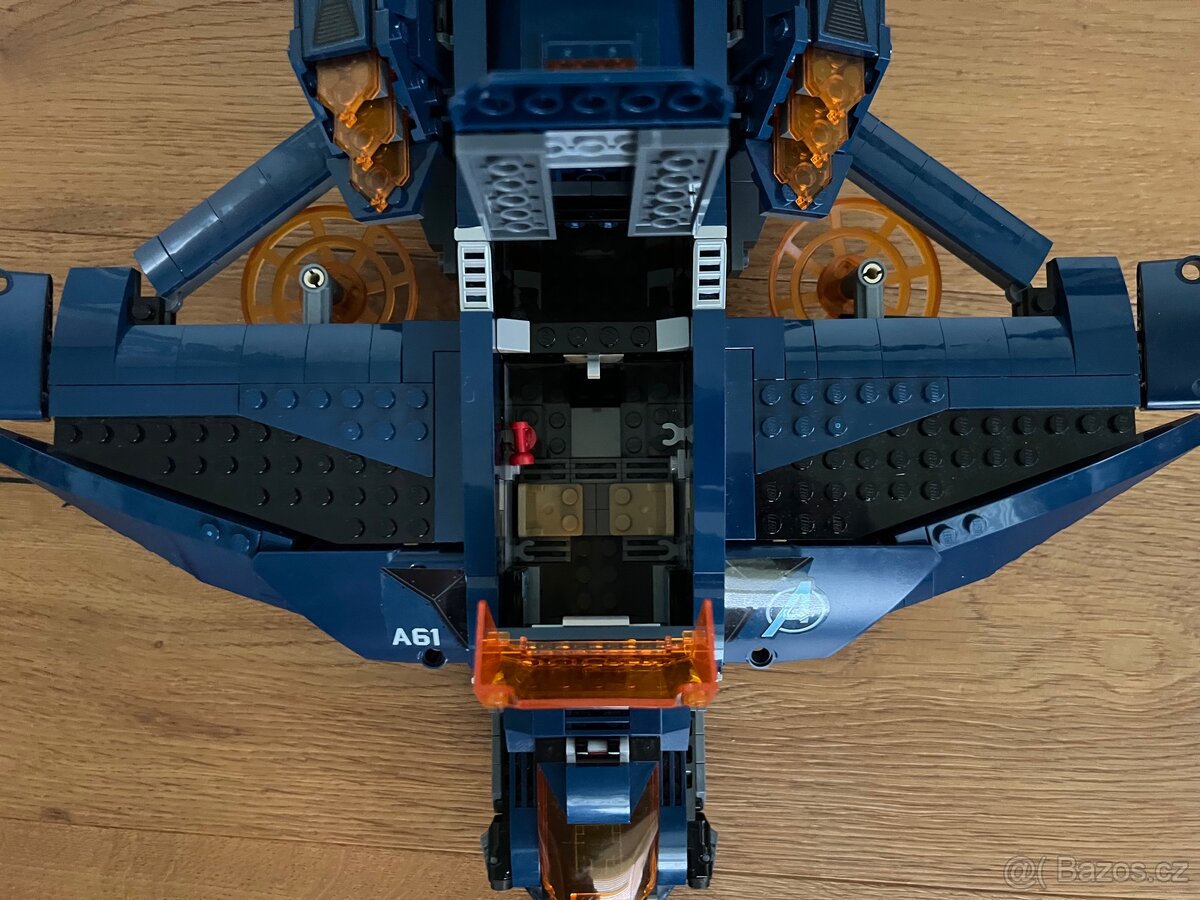 Lego Avengers raketa + bonusová Lego Avengers motorka - 6